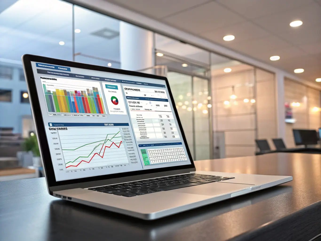 A screenshot of the customized weighing software interface on a computer screen, showcasing its user-friendly design and robust reporting features.